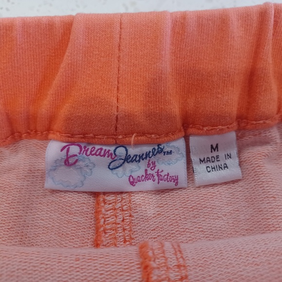 QUACKER FACTORY SIZE MEDIUM PEACH COTTON BERMUDA SHORTS! - Picture 3 of 4